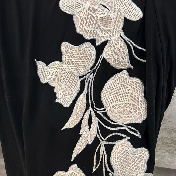 White House Black Market Elegant Black Dress - Picture 3 of 4